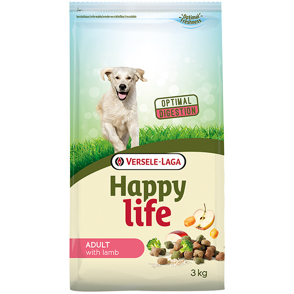 

Сухой корм Happy Life Adult with Lamb ХЕППИ ЛАЙФ с ягненком для собак средних и крупных пород, 3 кг