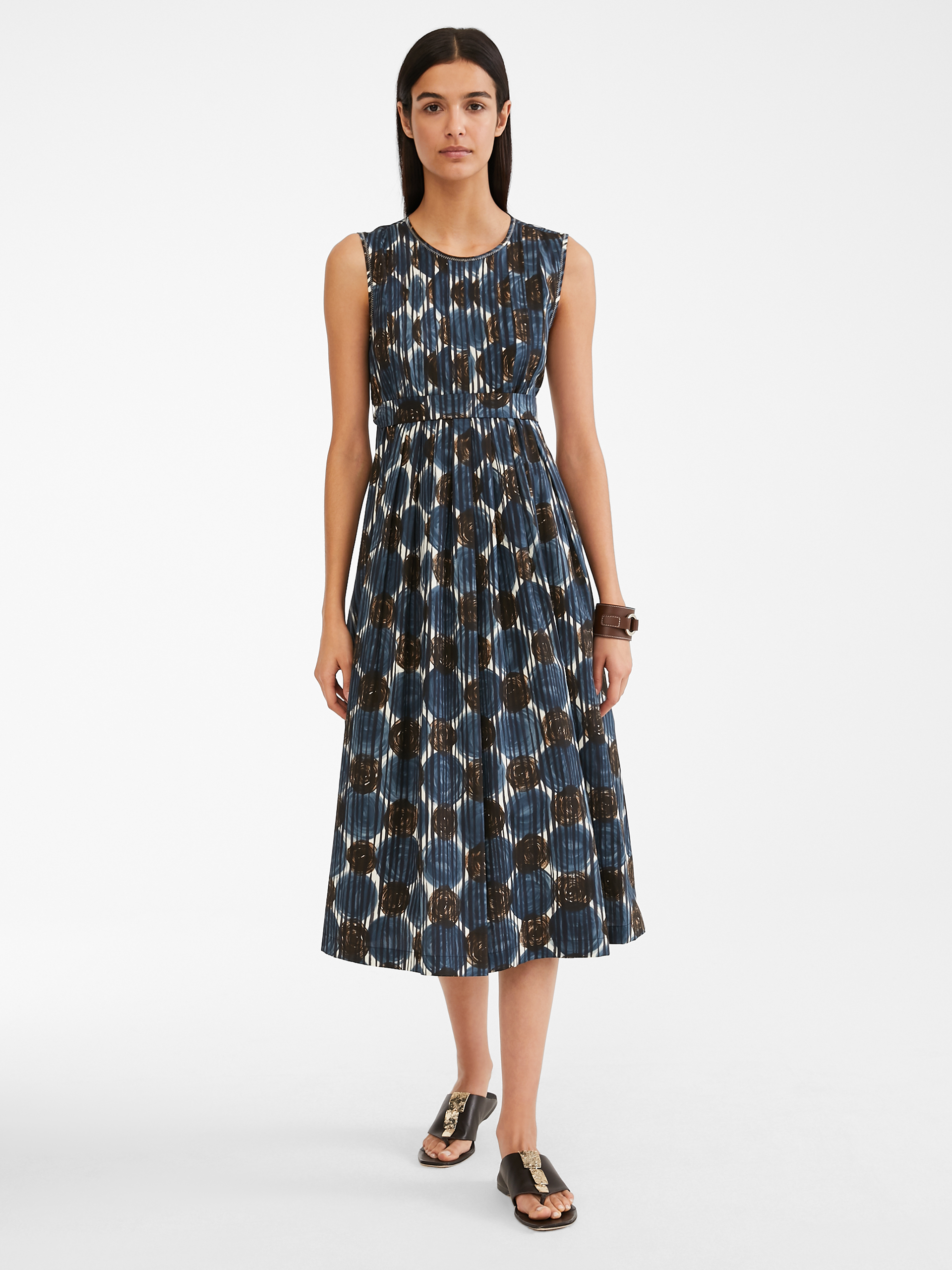 

Платье MaxMara  Синее 92213102000, Платье MaxMara 40 Синее 92213102000