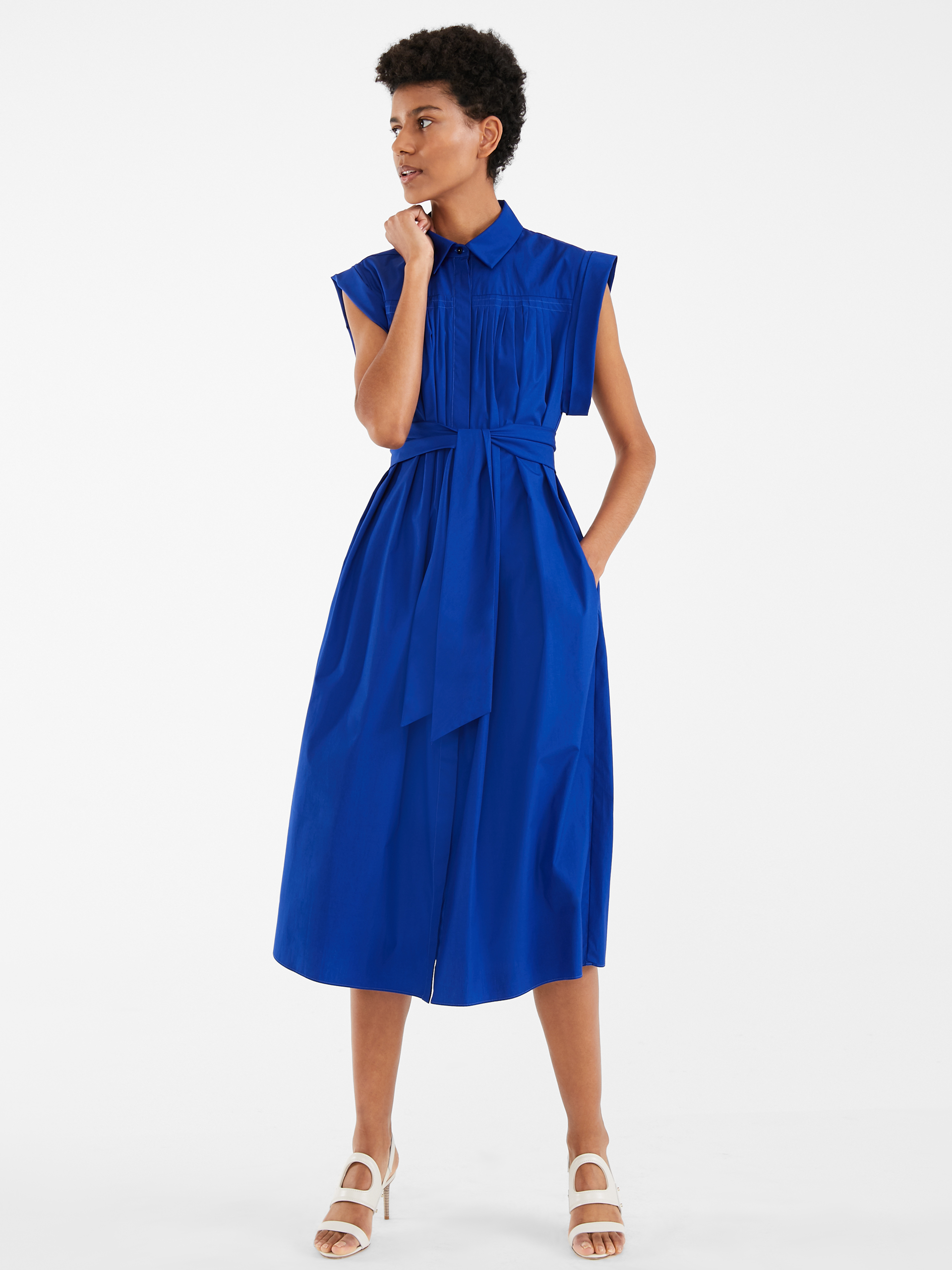 

Платье MaxMara 40 Синее 62210401000
