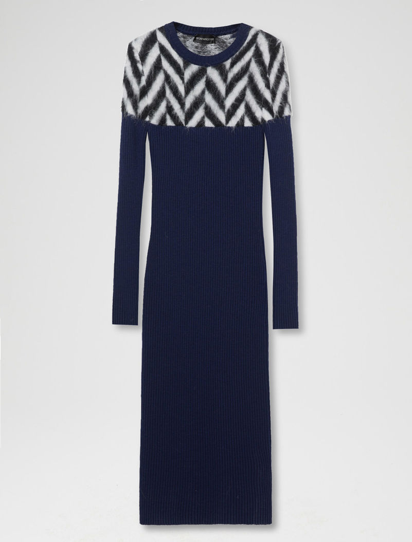 

Платье MaxMara 42 Синее 73260295000