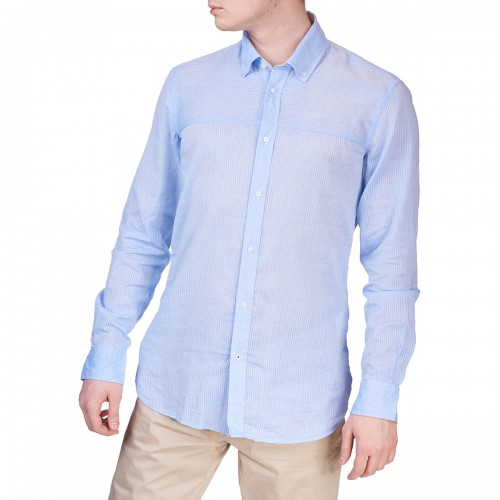 

Сорочка Trussardi 52C00144 40 Блакитна
