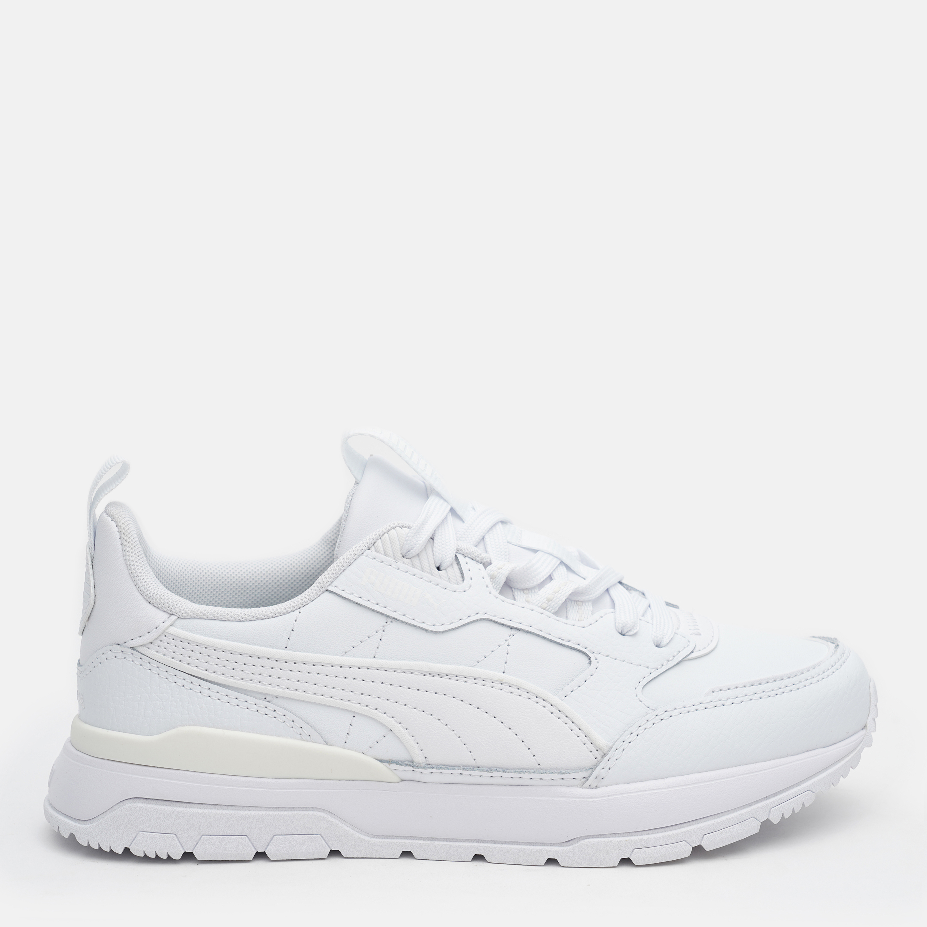 Акція на Жіночі кросівки Puma R78 Trek Lth 38320202 36 (3.5) 22.5 см Puma White-Puma White від Rozetka