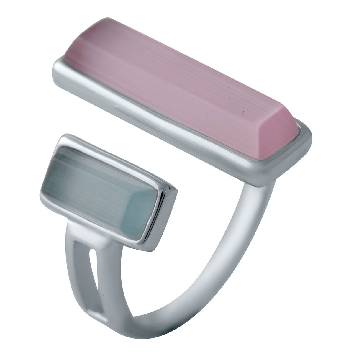 

Серебряное кольцо SilverLine с кошачим глазом 18 размер