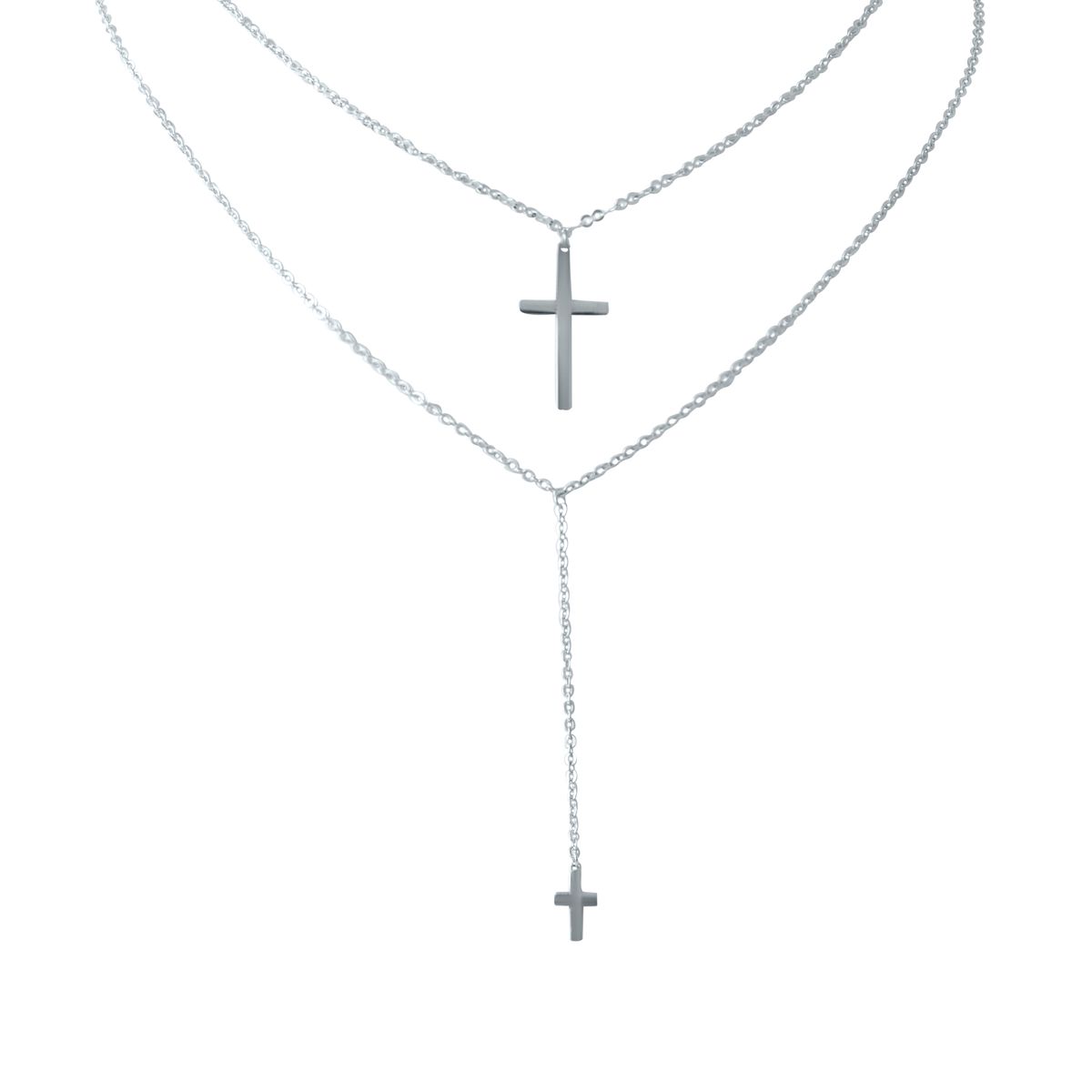 

Серебряное колье SilverLine без камней 5760 размер
