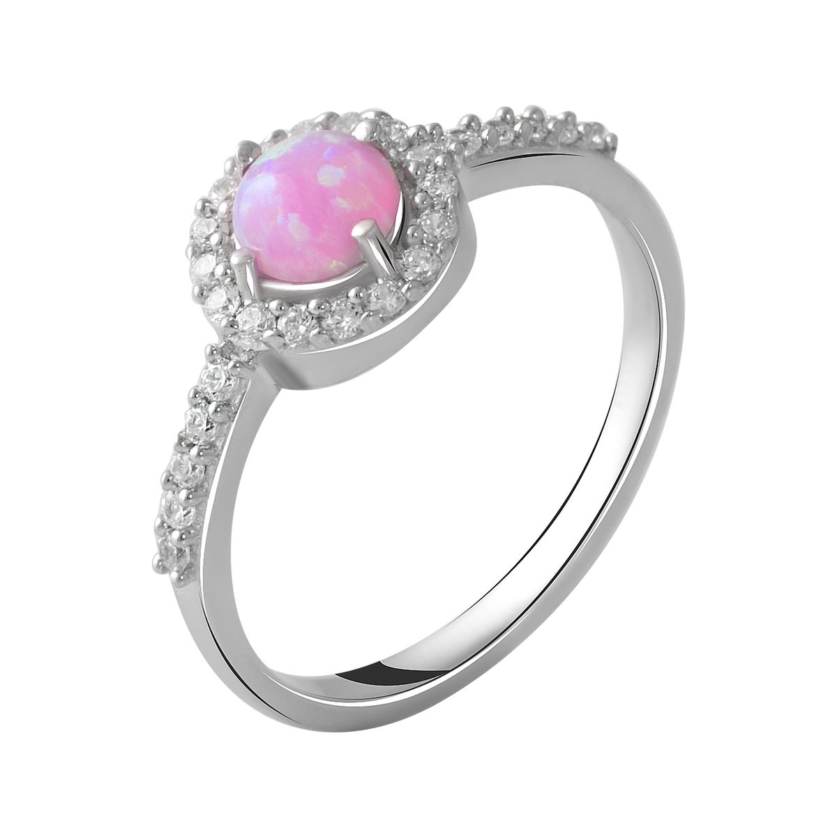 

Серебряное кольцо SilverLine с опалом 0.238ct 17 размер