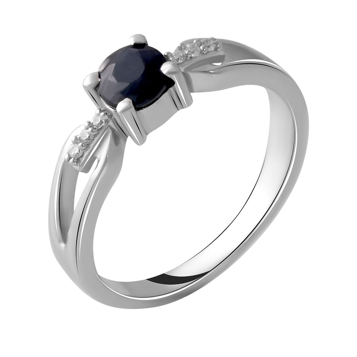 

Серебряное кольцо SilverLine с натуральным сапфиром 18 размер