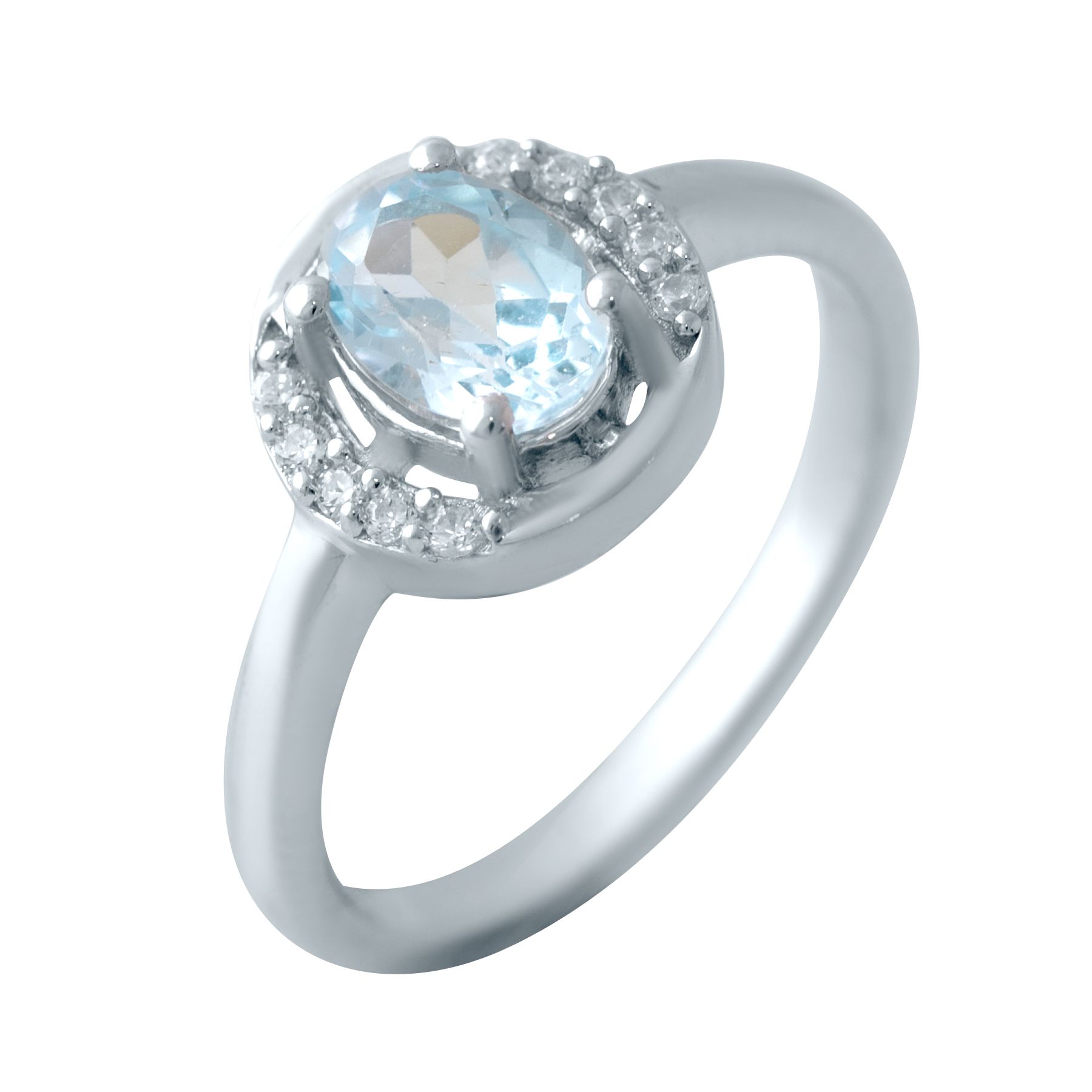 

Серебряное кольцо SilverLine с натуральным топазом 0.95ct 18 размер