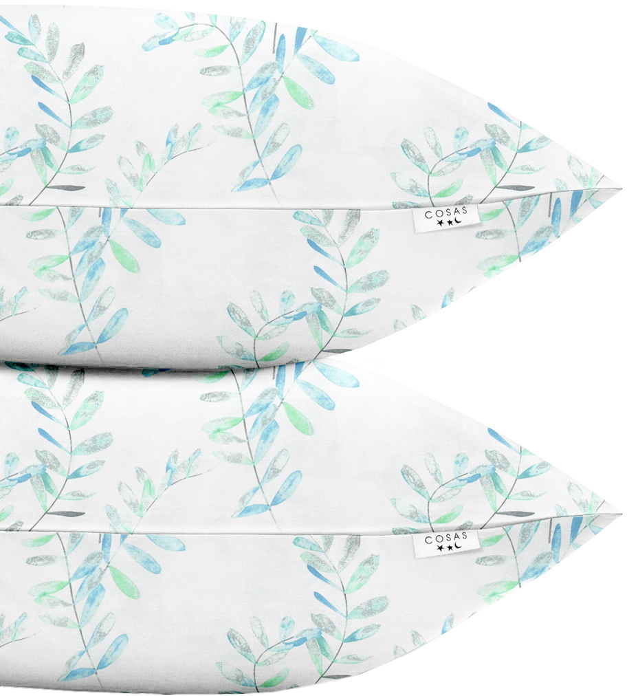 

Набор наволочек Cosas FoliageMint 50х70 2 шт (SetPillow_FoliageMint_50х70)