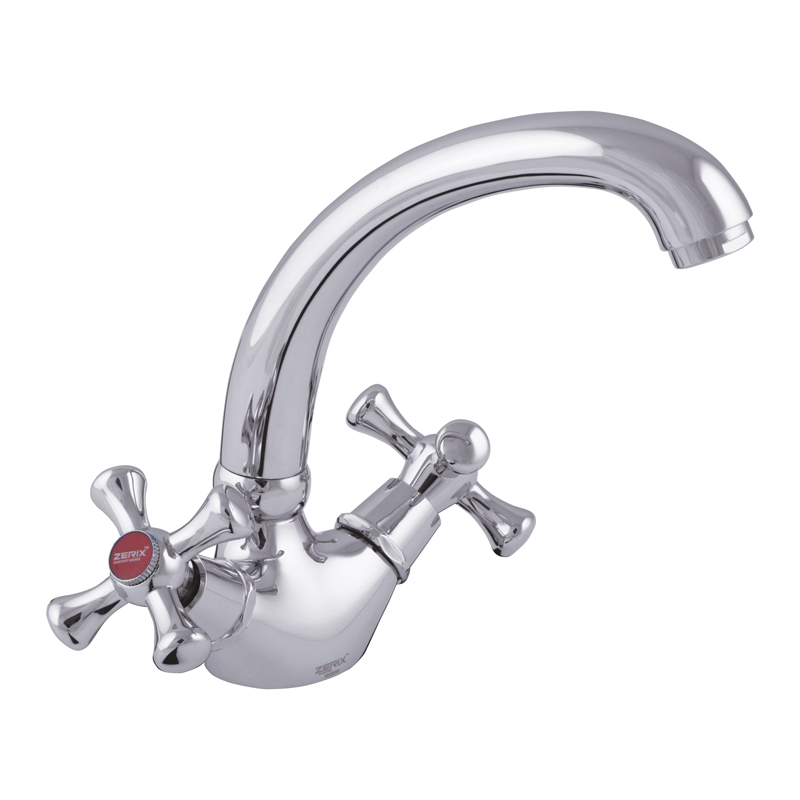 

Смеситель для умывальника ZERIX TLC 827 (ST3366)