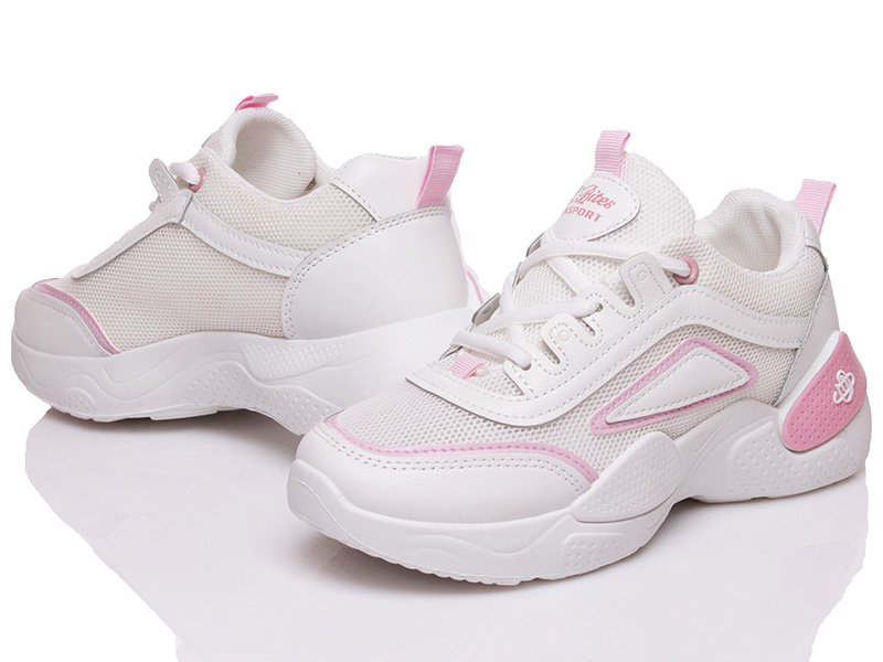 

Кроссовки Violeta 2100000050451 37 белый с розовым