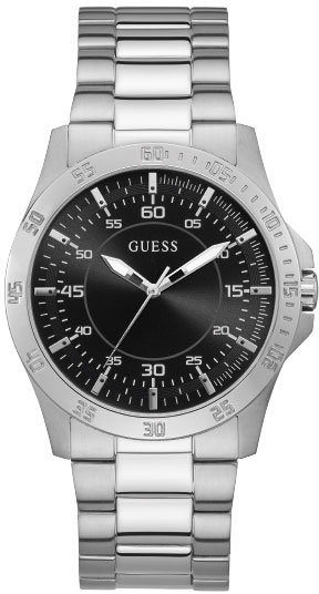 

Наручные часы GUESS серебристые