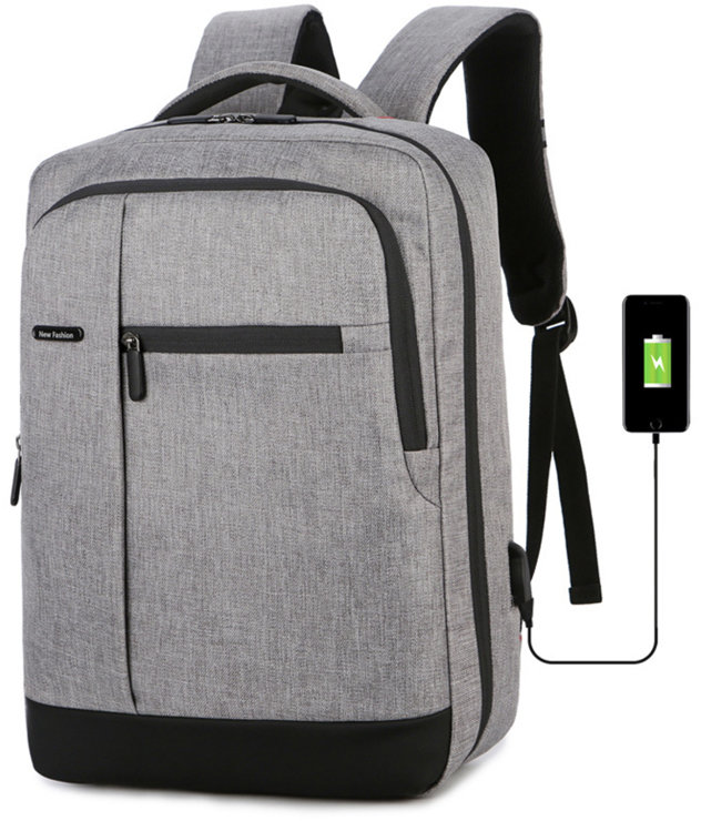 

Мужской рюкзак Remoid (brvn02-gray) серый