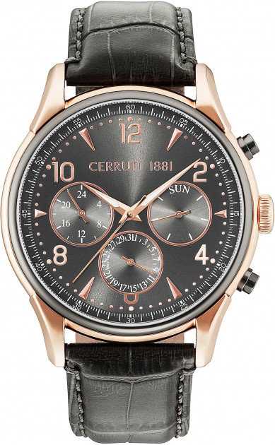 

Наручные часы Cerruti CRA107SRU61GY золотые
