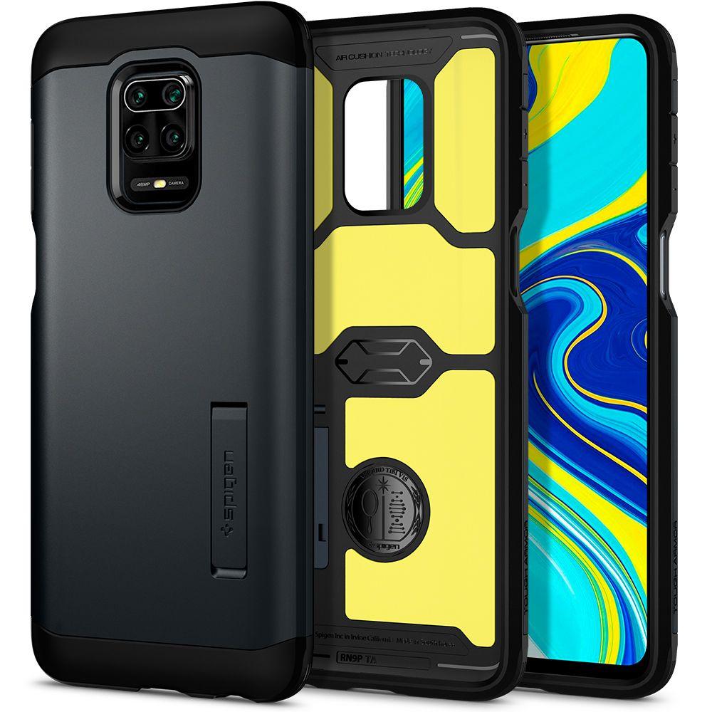 

Чехол Spigen Tough Armor для Xiaomi Redmi Note 9S / 9 Pro / 9 Pro Max Metal Slate