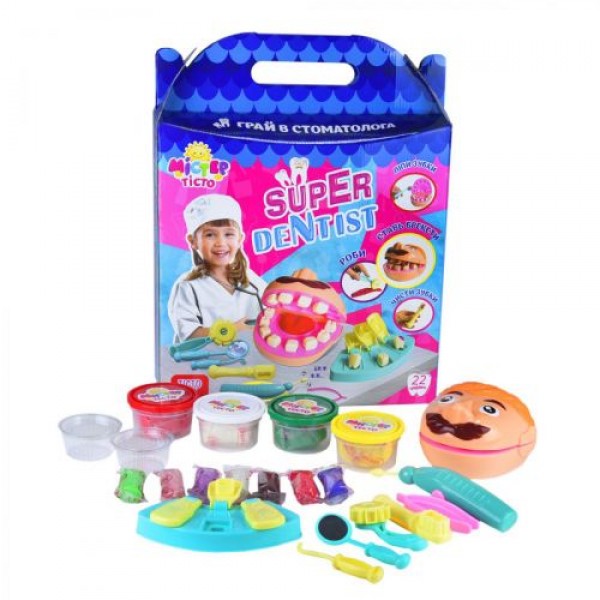 

Большой набор для лепки "Мистер Тесто: Super Dentist" 71407