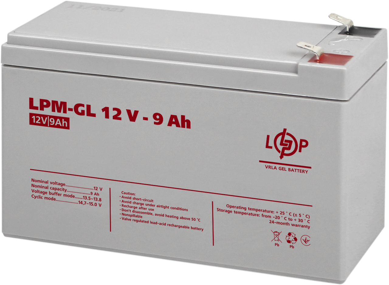 Аккумулятор LogicPower Гелевый LPM-GL 12V 9Ah (LP6563) – фото, отзывы ...