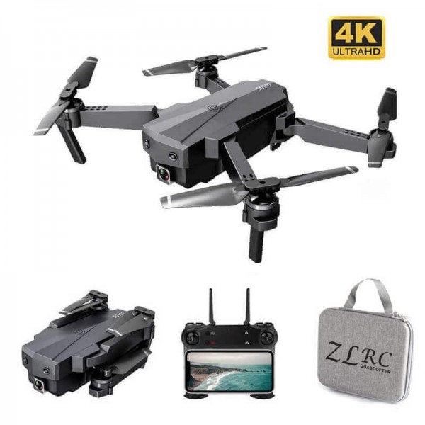 

Квадрокоптер ZLRC SG107 – дрон с 4K и HD-камерами, FPV, оптическое позиционирование, до 15 минут + кейс (k300)