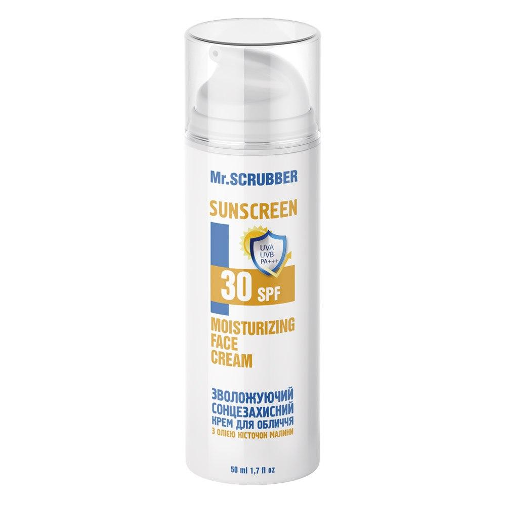 Солнцезащитный крем для лица Mr.Scrubber Moisturizing Увлажняющий с ...