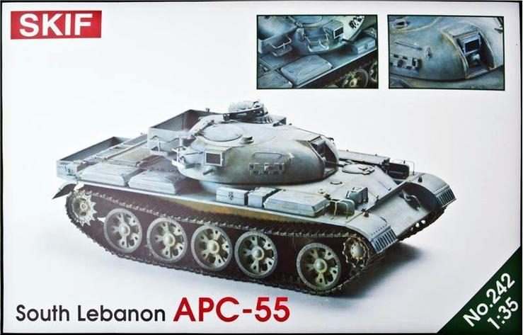 

БТР-55 армии Ливану сборная модель SKIF,1:35 (MK242)