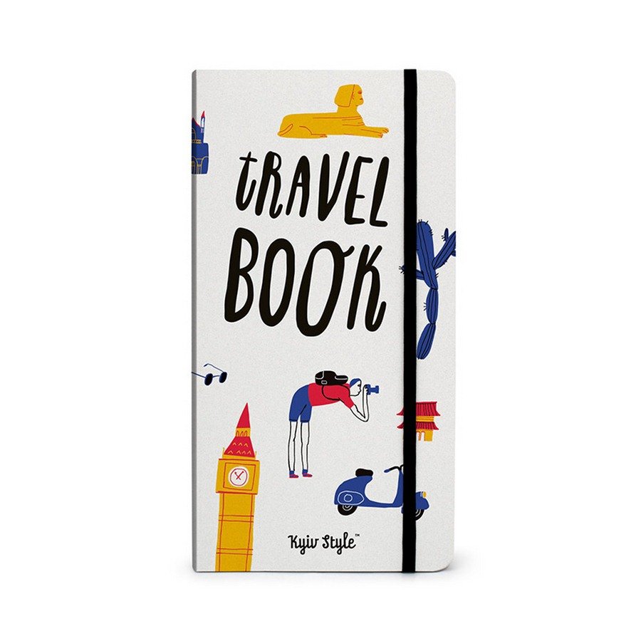 

Блокнот для путешествий "Travel Book" белый