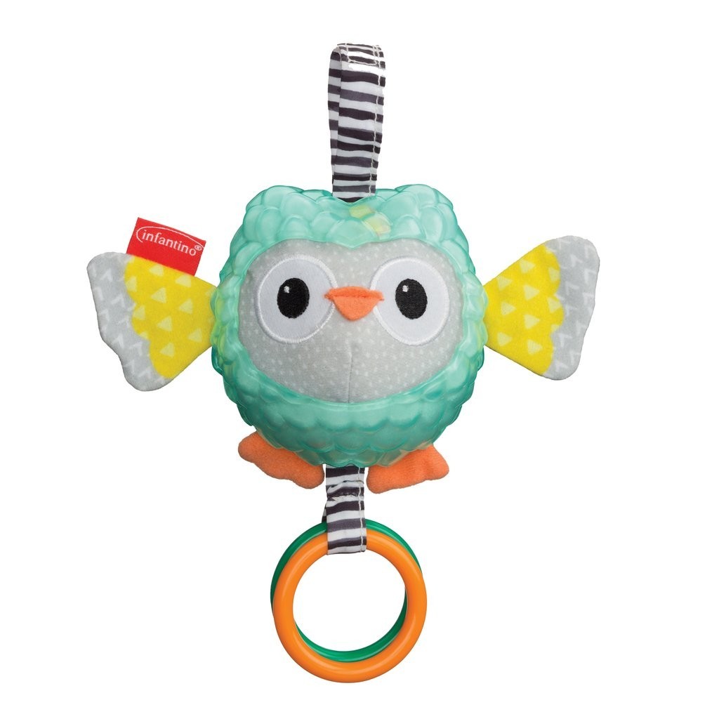 

INFANTINO Игрушка мягкая навесная "Сова" (216479I) (3021105164791)