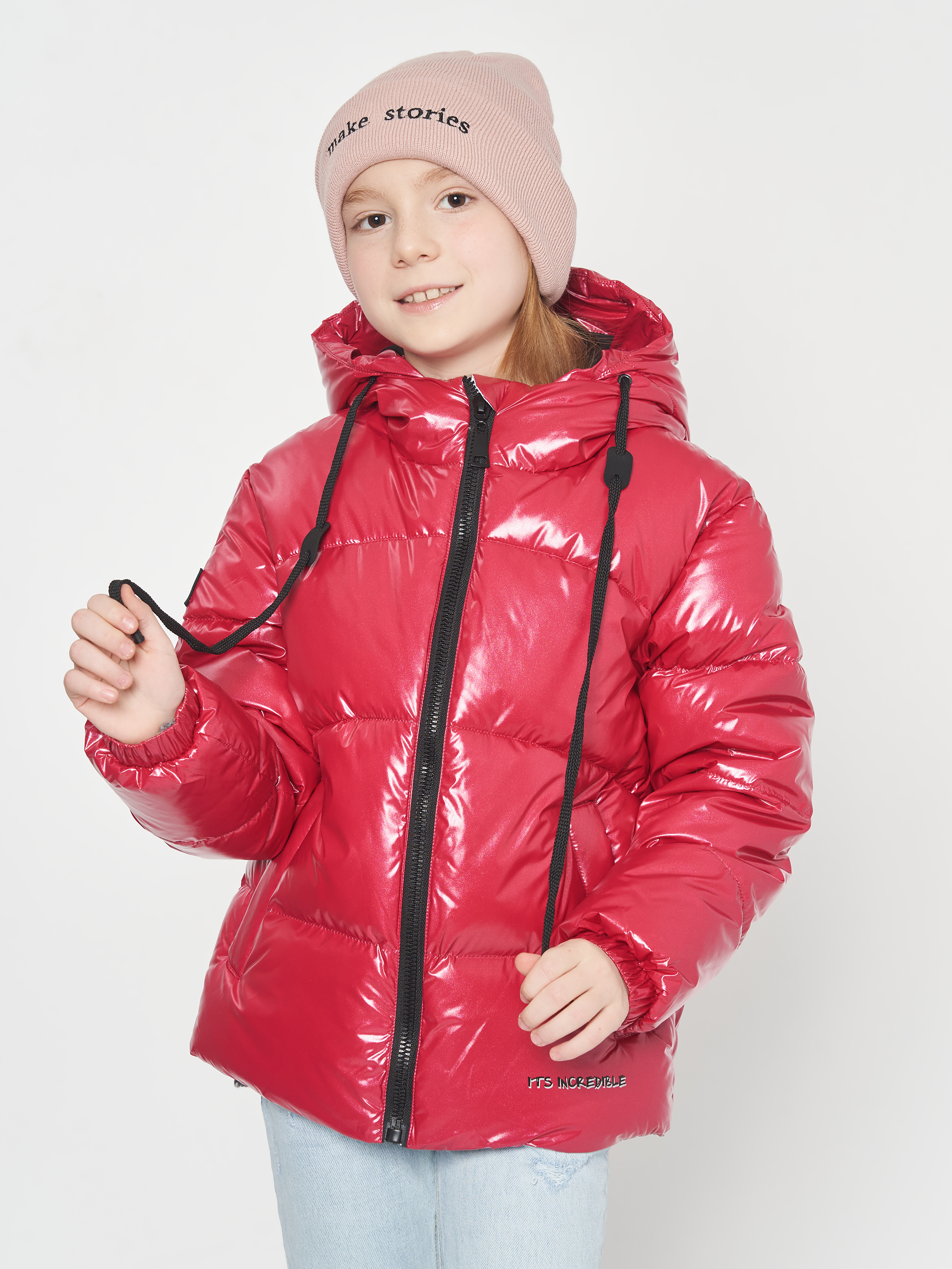 Акція на Дитяча зимова куртка для дівчинки Evolution 11-ВД-22 116 см Малинова від Rozetka