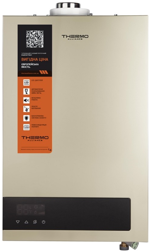 

Газовый проточный водонагреватель Thermo Alliance JSG20-10ETP18 Gold