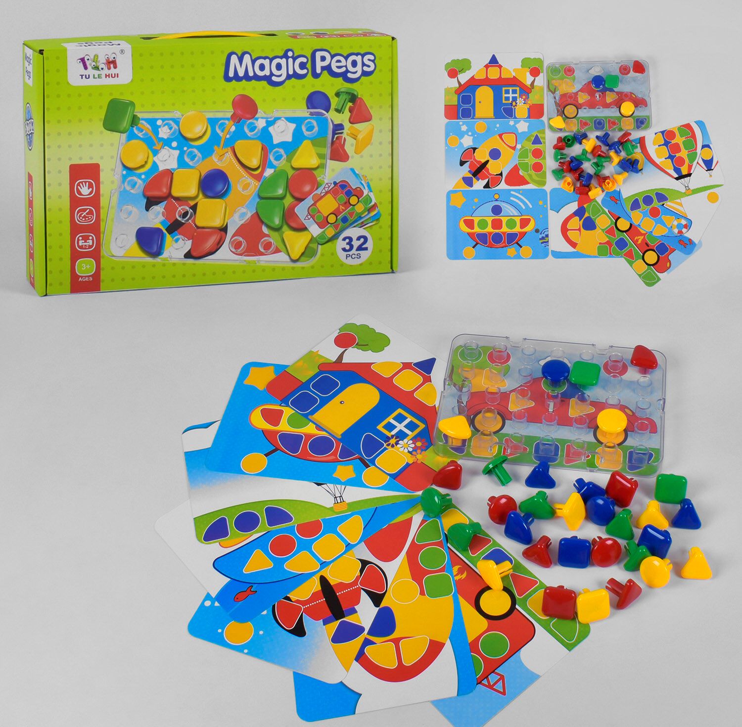

Мозаика для малышей Star Toys Factor Co (TLH - 26)