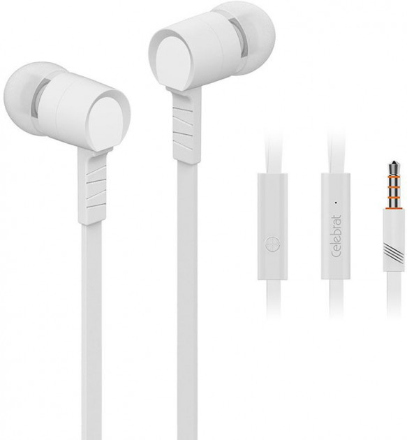 

Наушники Celebrat D2 White (006425)