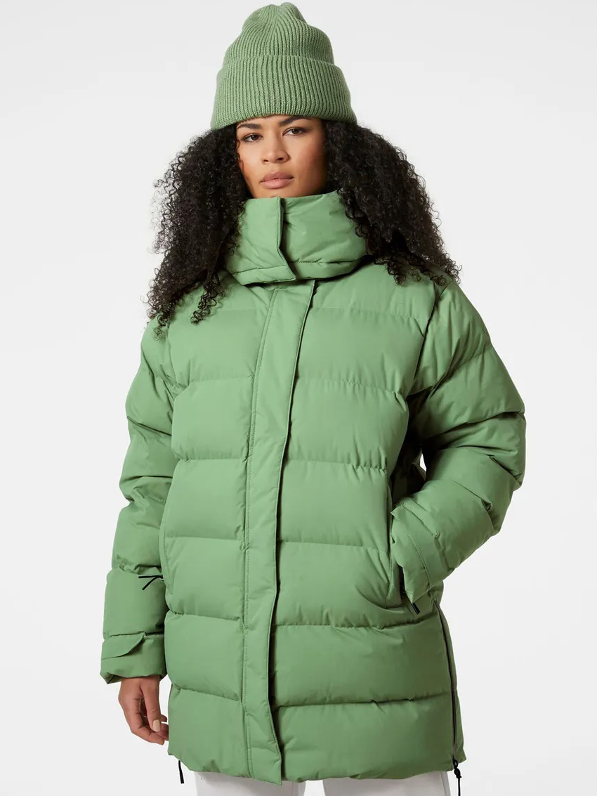 Акція на Куртка зимова жіноча Helly Hansen W Aspire Puffy Parka 53515-406 XS Зелена від Rozetka