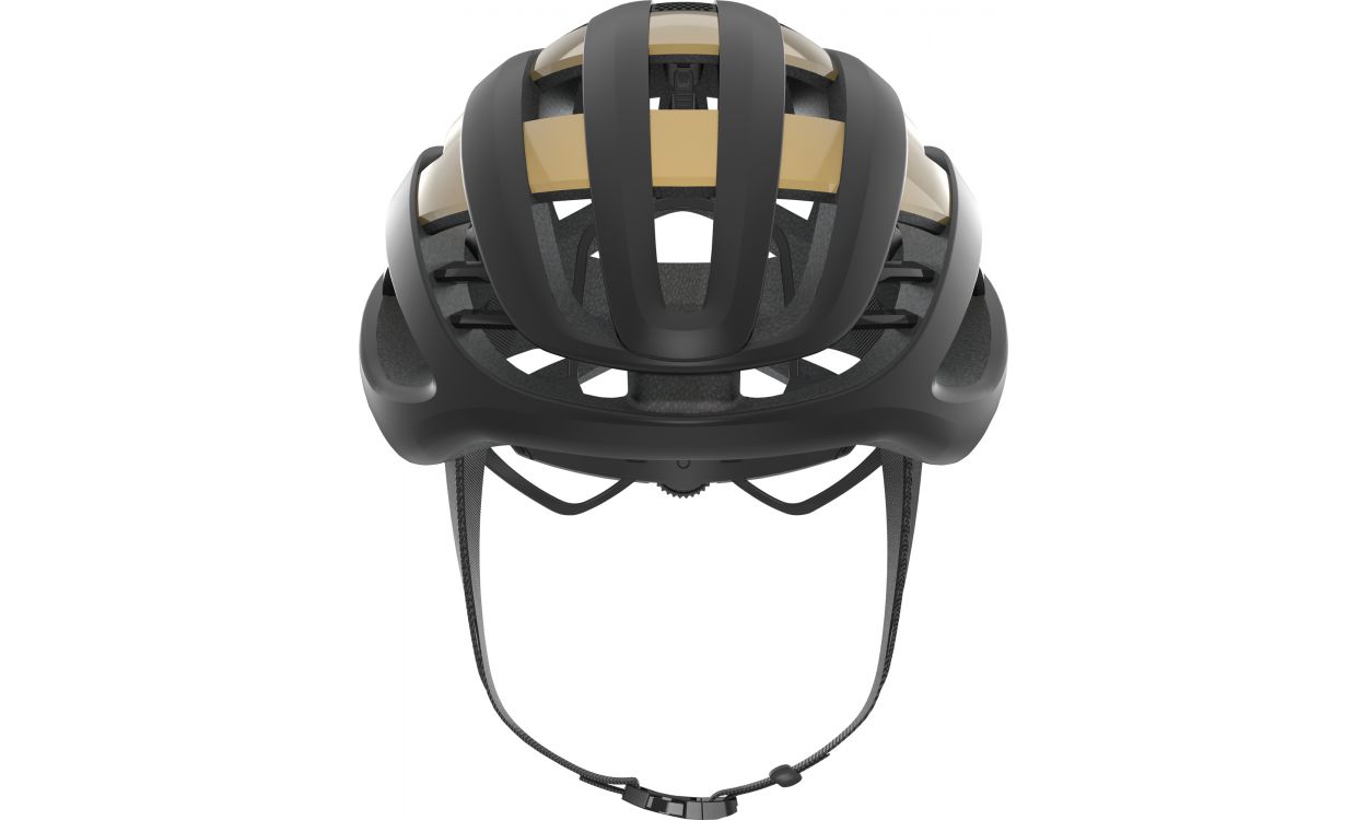 

Шлем велосипедный ABUS AIRBREAKER Black Gold M (52-58 см) (868306)
