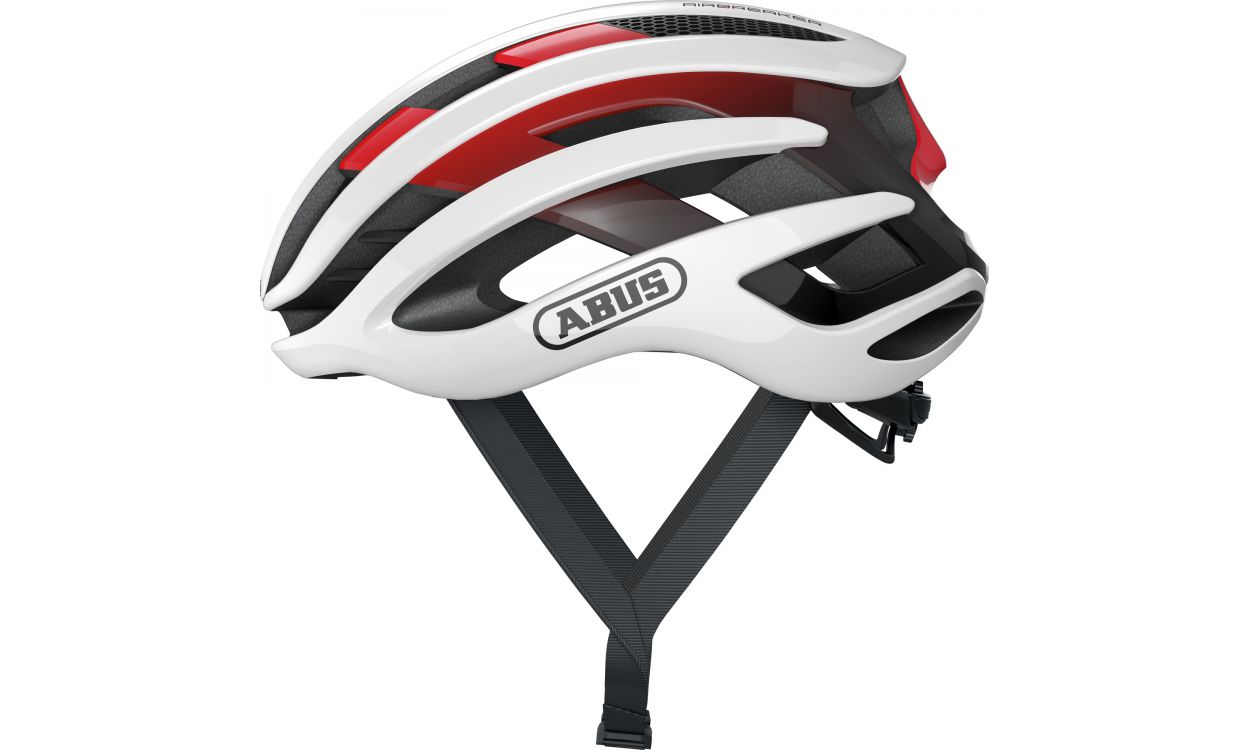 

Шлем велосипедный ABUS AIRBREAKER White Red L (59-61 см) (868375)