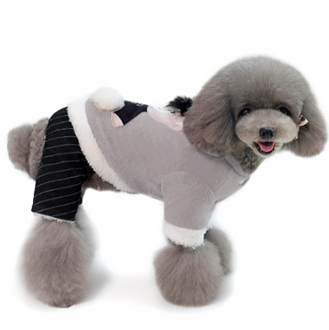 

Комбинезон для собак Dog Baby Teddy S Grey