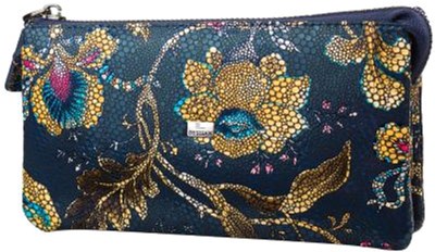 

Женская кожаная косметичка Desisan SHI063-415 Разноцветная