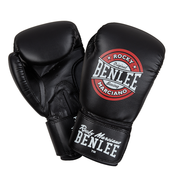 

Перчатки боксерские Benlee PRESSURE 12oz /PU/черно-красно-белые