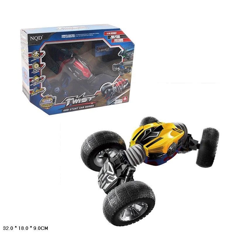 

Машинка перевертыш на радиоуправление A-Toys 757-4WD22 аккумулятор желтый