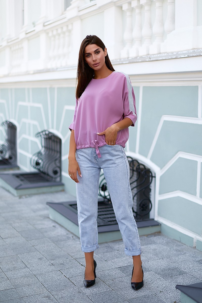 

Блузка REMISE STORE V336  розовый, Блузка REMISE STORE V336 3XL розовый
