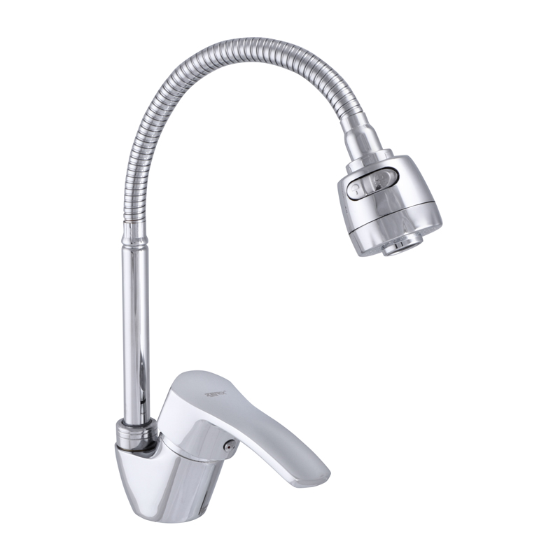 

Смеситель с гибким изливом для кухни ZERIX YUB 279 (ST3062)