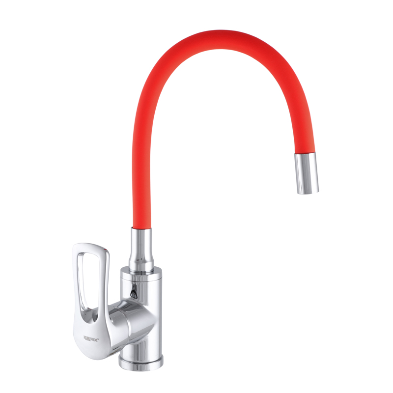 

Смеситель для кухни с гибким изливом ZERIX SAR 181 (ST3160)