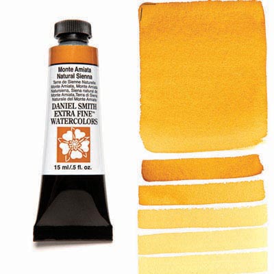 

Краска акварельная Daniel Smith 15 мл Monte Amiata Natural Sienna
