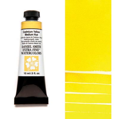 

Краска акварельная Daniel Smith 15 мл Cadmium Yellow Medium Hue