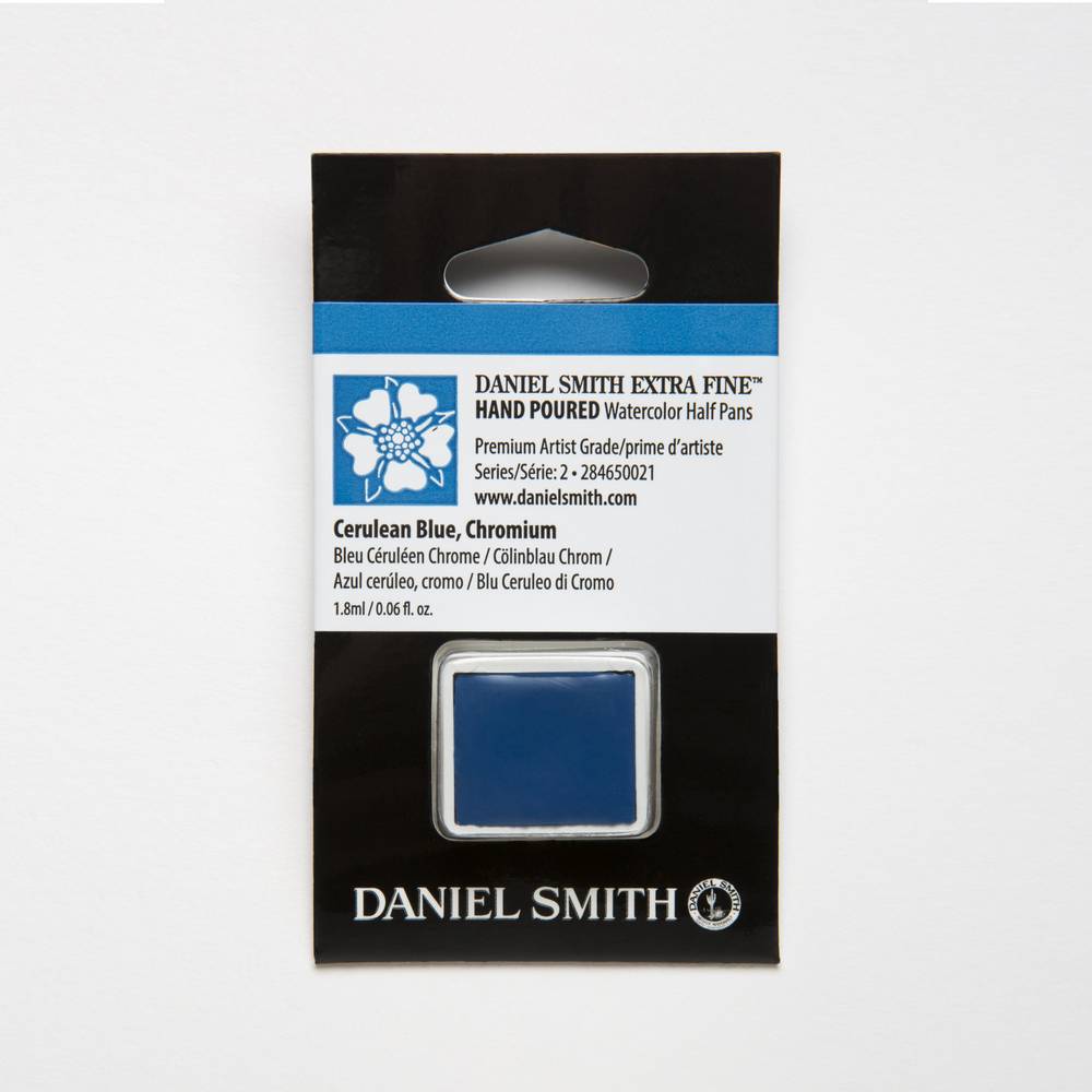 

Акварельная краска Daniel Smith Cerulean Blue Chromium, кювета 1,8 мл