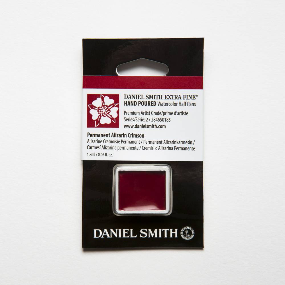 

Акварельная краска Daniel Smith Permanent Alizarin Crimson, кювета 1,8 мл