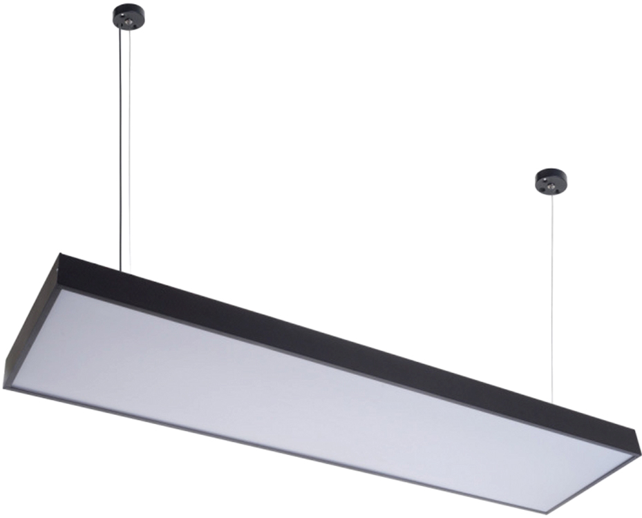 

Офисный подвесной светильник Brille FLF-94/105W CW BK LED (33-136)