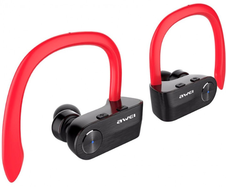Вакуумные Bluetooth наушники Awei T2, красные купить в интернет ...