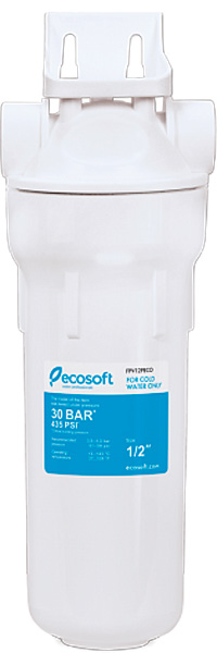 Фільтр для холодної води непрозорий Ecosoft 1/2