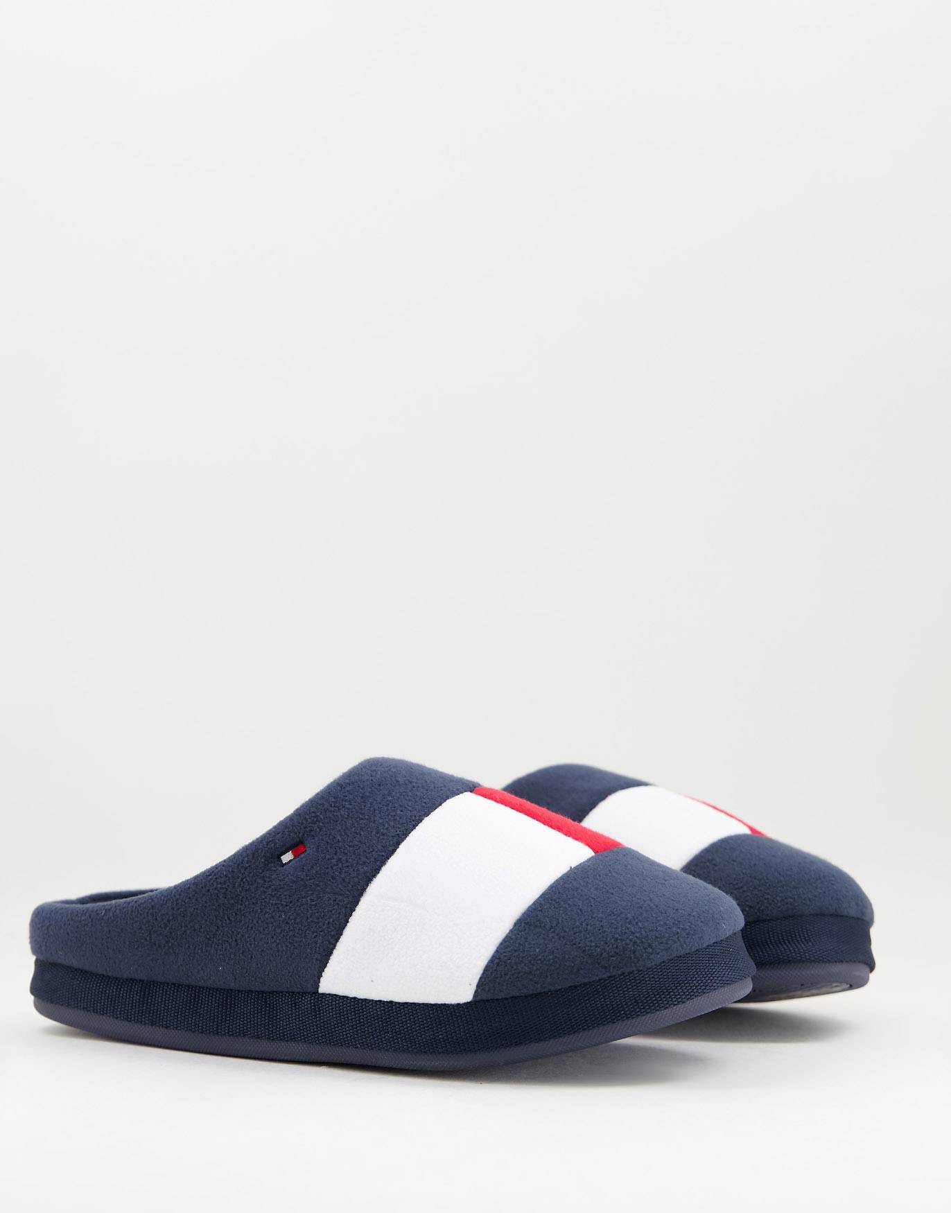 Мужские теплые тапочки Tommy Hilfiger тапки для дома 1159769070 (Синий ...