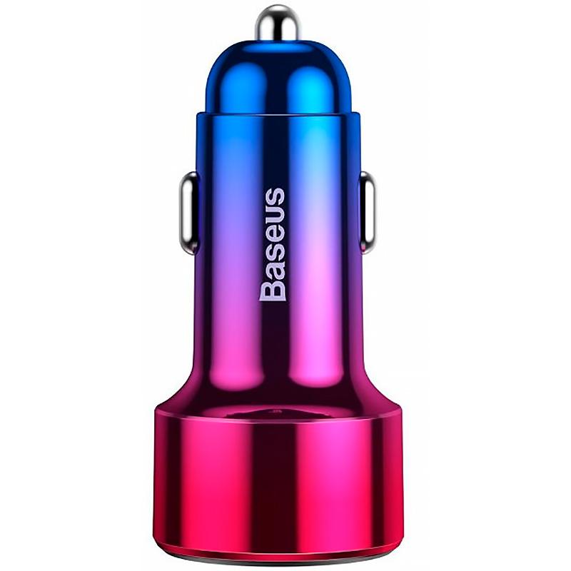 

АЗУ 1USB Baseus Magic Series QC with Display (+Type-C) (6A) (CCMLC2OC-09) Red