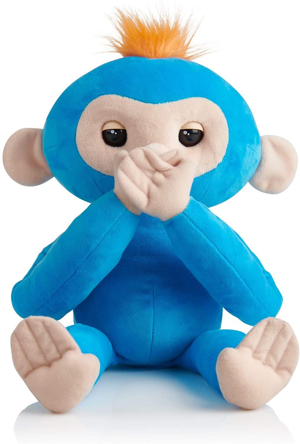 

Интерактивная мягкая обезьянка-обнимашка Борис WowWee Fingerlings HUGS - Boris
