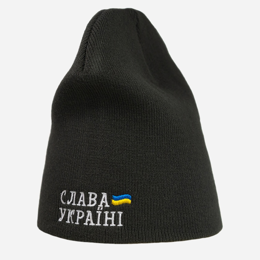 Акція на Шапка Cofee Primary Слава Україні 3000-7/6 One size Сіра (3000-7/6) від Rozetka